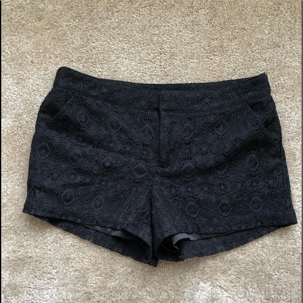 Guess Lacy Black Shorts